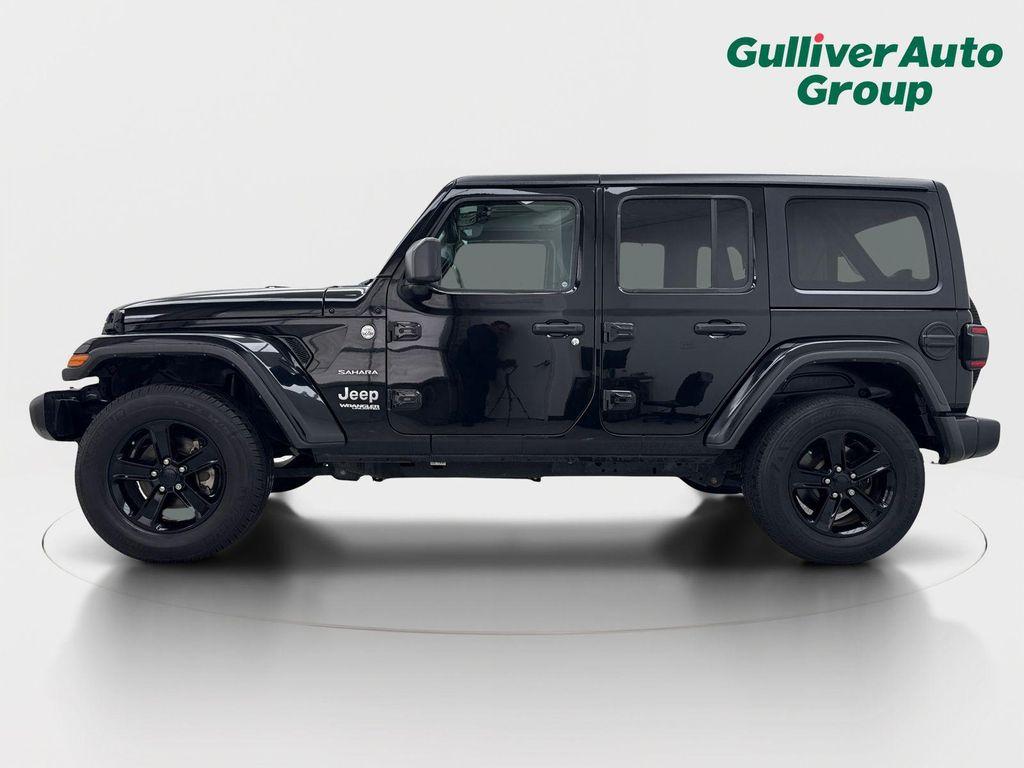 used 2021 Jeep Wrangler Unlimited car, priced at $25,388