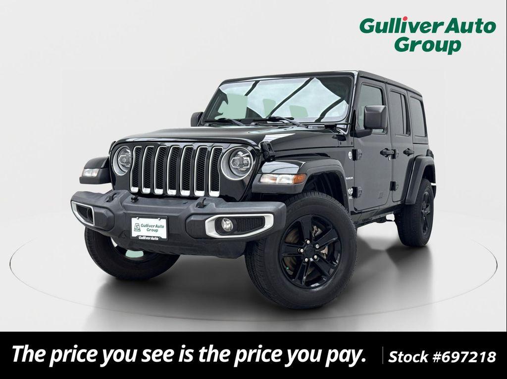 used 2021 Jeep Wrangler Unlimited car, priced at $25,388