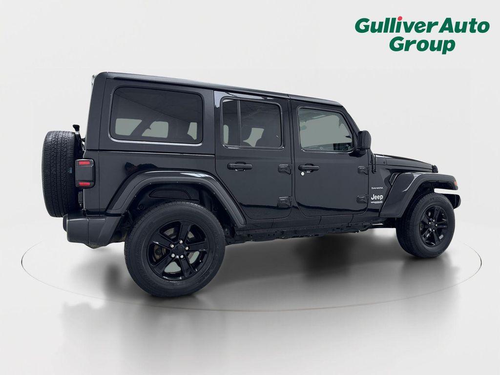 used 2021 Jeep Wrangler Unlimited car, priced at $25,388