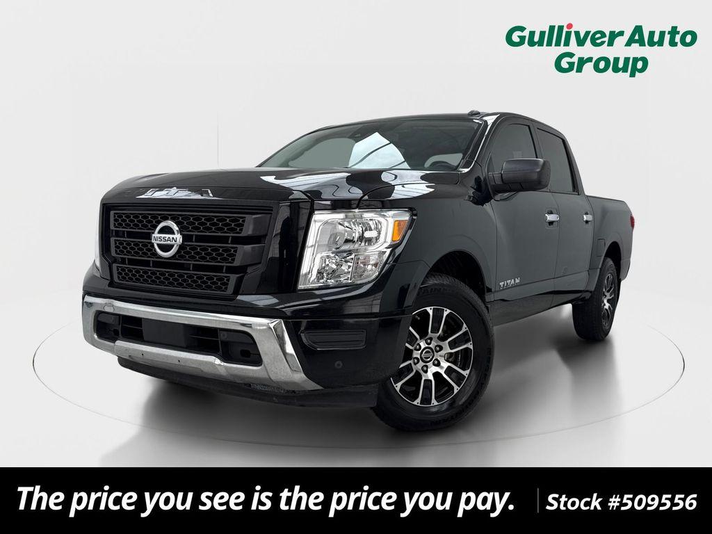 used 2021 Nissan Titan car, priced at $22,888