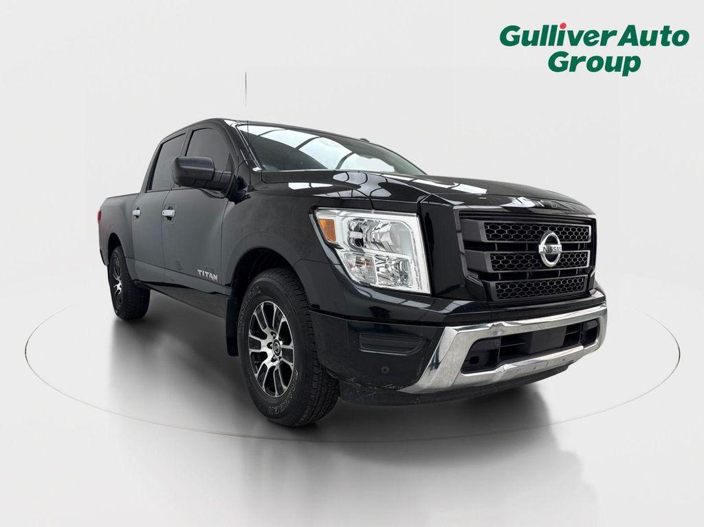 used 2021 Nissan Titan car, priced at $22,888