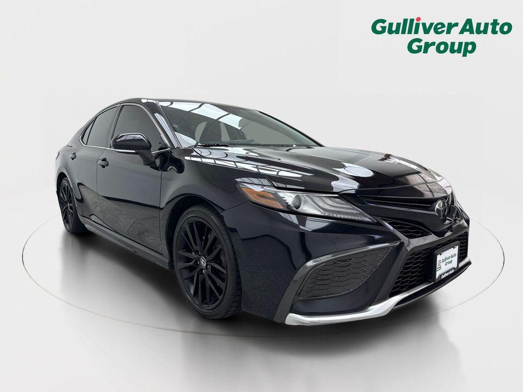 used 2021 Toyota Camry car, priced at $23,288