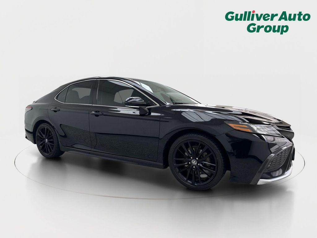used 2021 Toyota Camry car, priced at $23,288