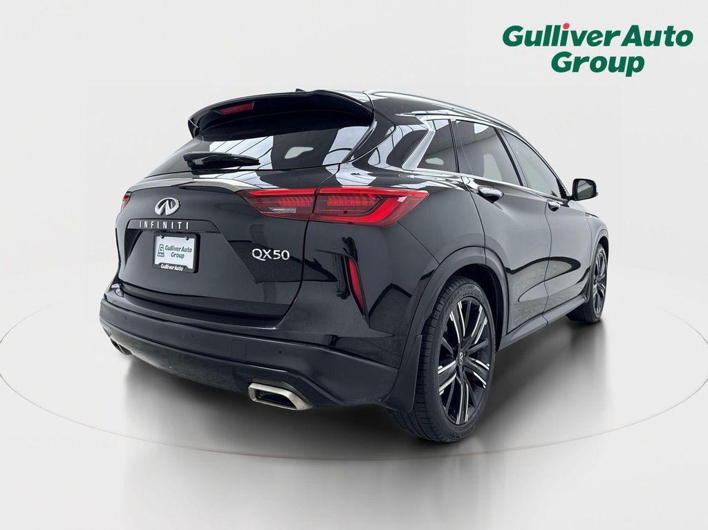 used 2021 INFINITI QX50 car, priced at $18,488