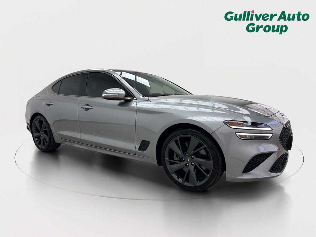 used 2023 Genesis G70 car, priced at $34,813