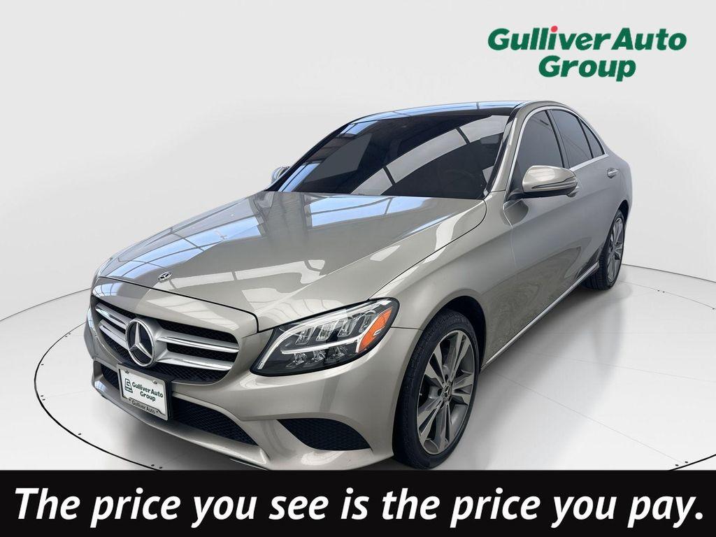 used 2019 Mercedes-Benz C-Class car, priced at $16,588