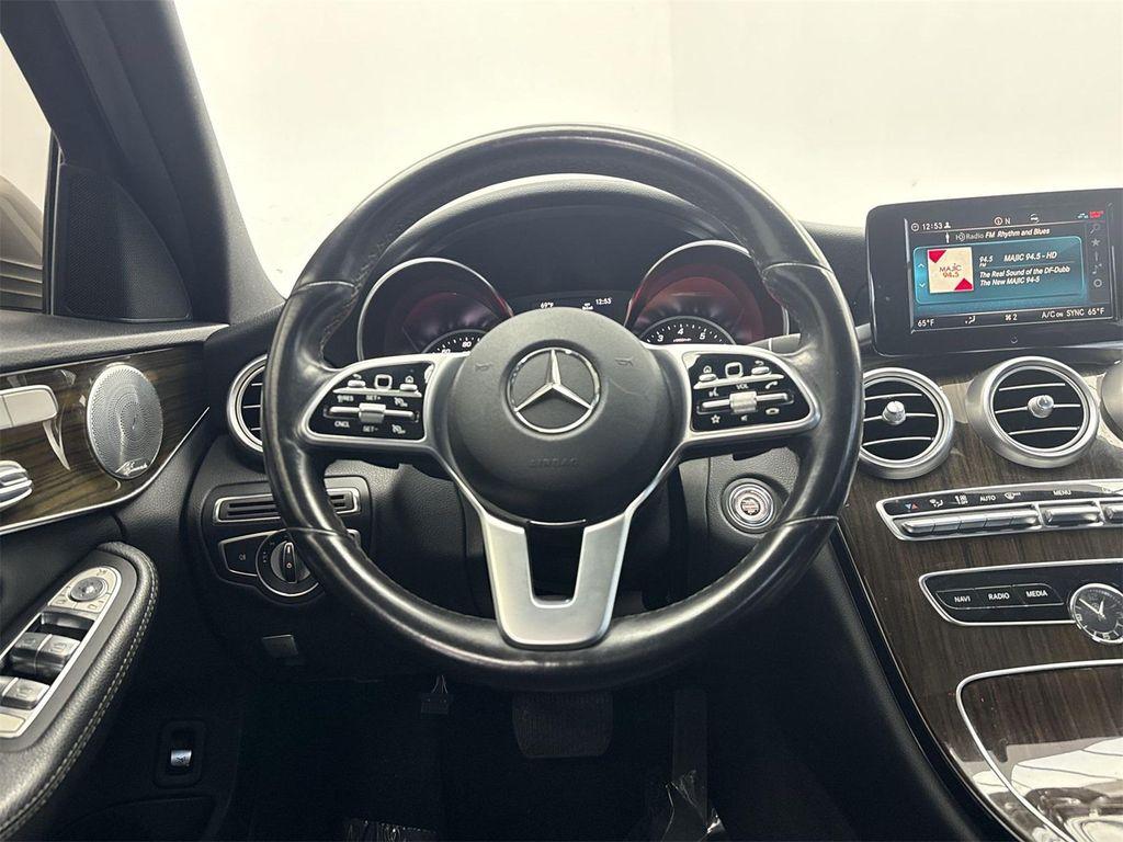 used 2019 Mercedes-Benz C-Class car, priced at $16,988