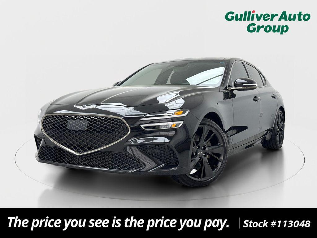 used 2023 Genesis G70 car, priced at $33,228