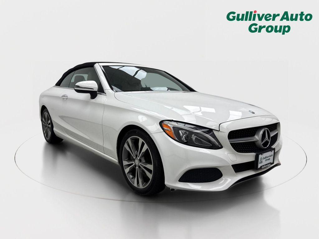 used 2017 Mercedes-Benz C-Class car, priced at $21,388