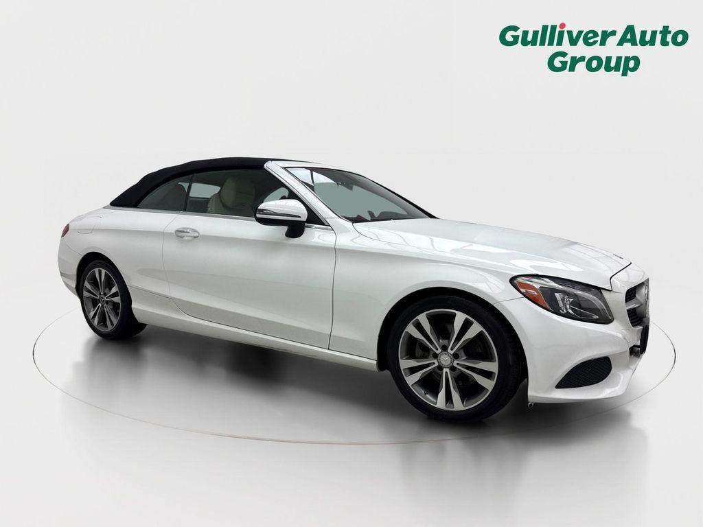 used 2017 Mercedes-Benz C-Class car, priced at $21,388