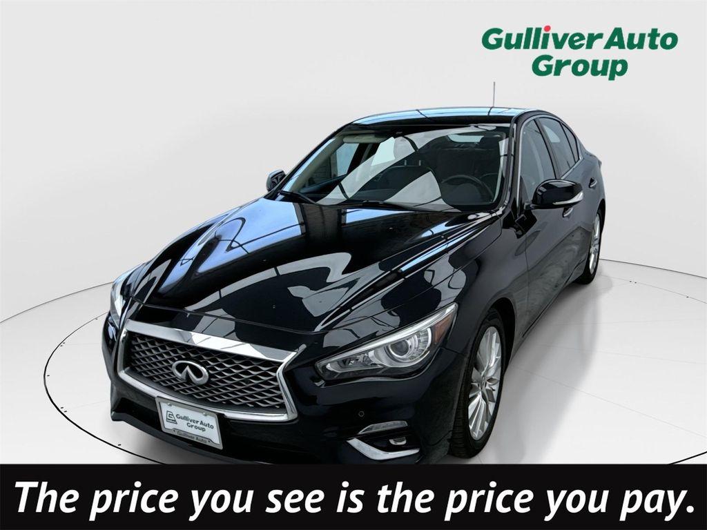 used 2021 INFINITI Q50 car, priced at $17,518