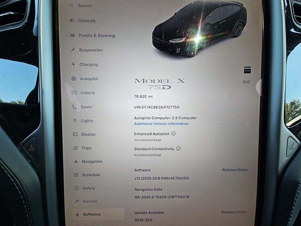used 2018 Tesla Model X car, priced at $25,988