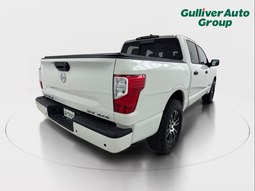 used 2022 Nissan Titan car, priced at $28,478