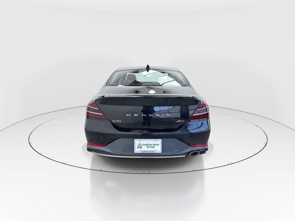 used 2022 Genesis G70 car, priced at $21,228