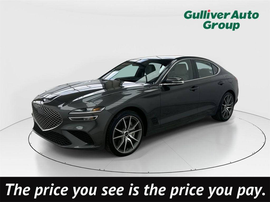 used 2024 Genesis G70 car, priced at $29,888