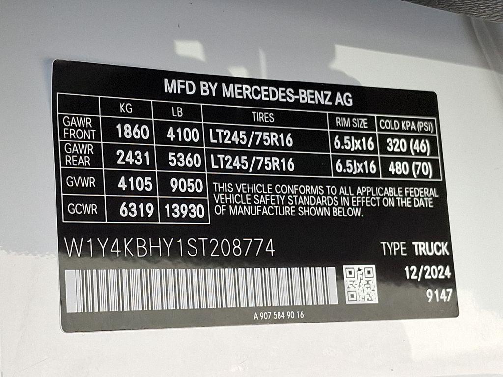 new 2025 Mercedes-Benz Sprinter 2500 car, priced at $61,862