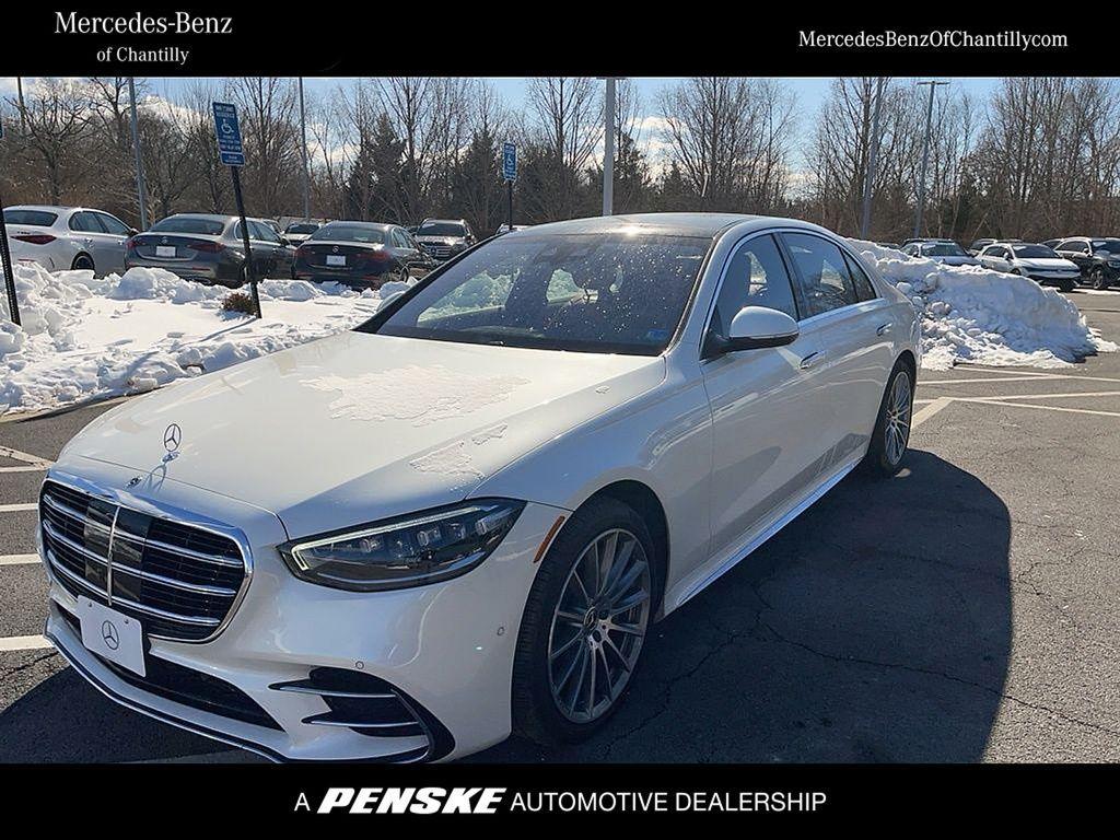 used 2023 Mercedes-Benz S-Class car, priced at $77,500