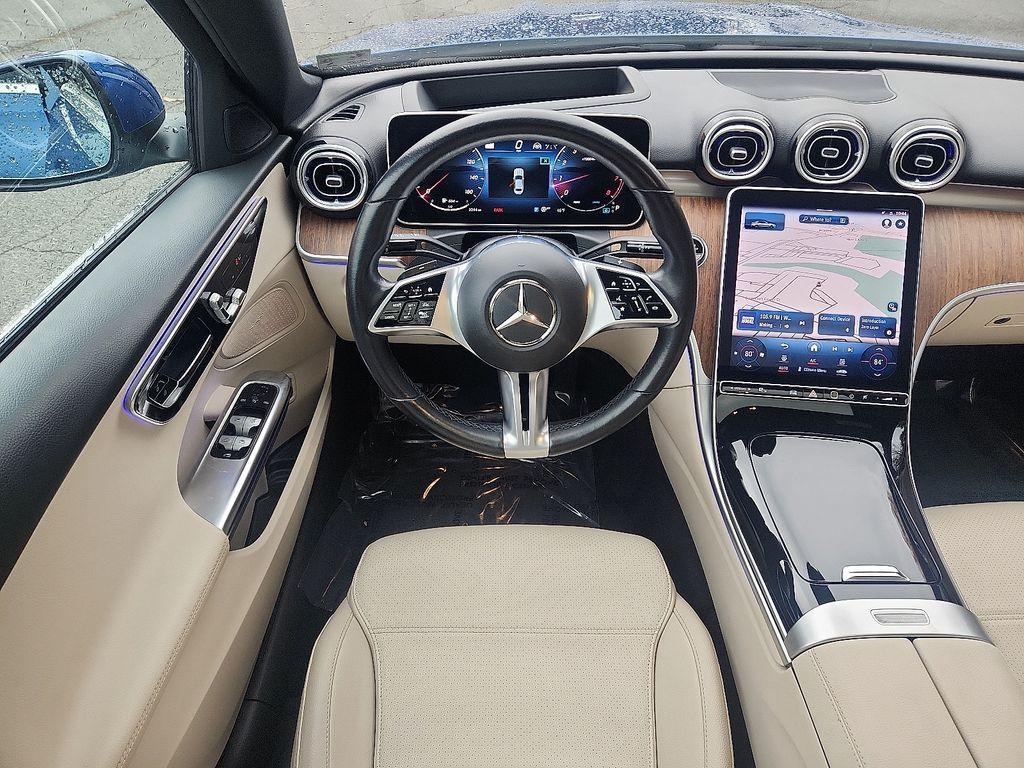used 2023 Mercedes-Benz C-Class car, priced at $33,800