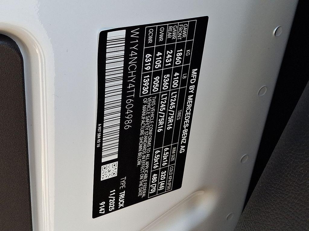 new 2026 Mercedes-Benz Sprinter 2500 car, priced at $67,893