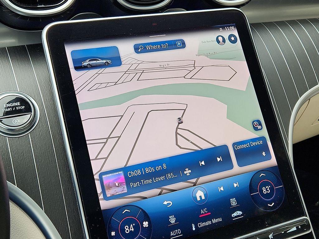 used 2024 Mercedes-Benz C-Class car, priced at $36,900