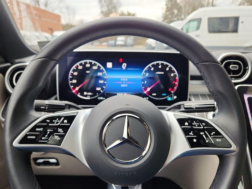 used 2024 Mercedes-Benz C-Class car, priced at $36,900