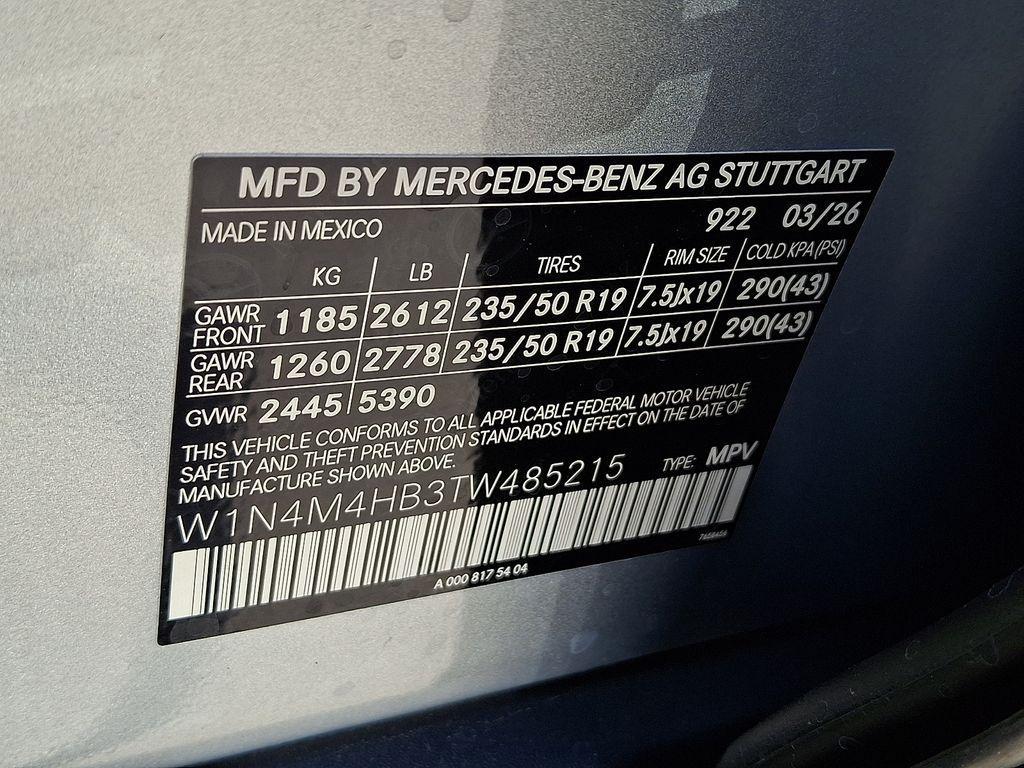 new 2026 Mercedes-Benz GLB 250 car, priced at $53,760