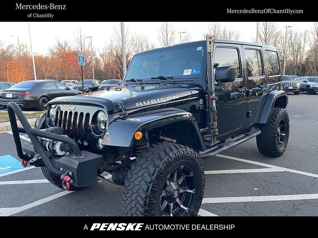used 2015 Jeep Wrangler Unlimited car, priced at $20,554