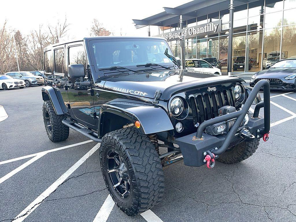 used 2015 Jeep Wrangler Unlimited car, priced at $20,554