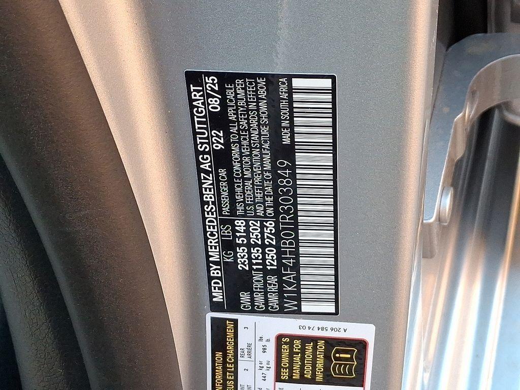 new 2026 Mercedes-Benz C-Class car, priced at $58,920