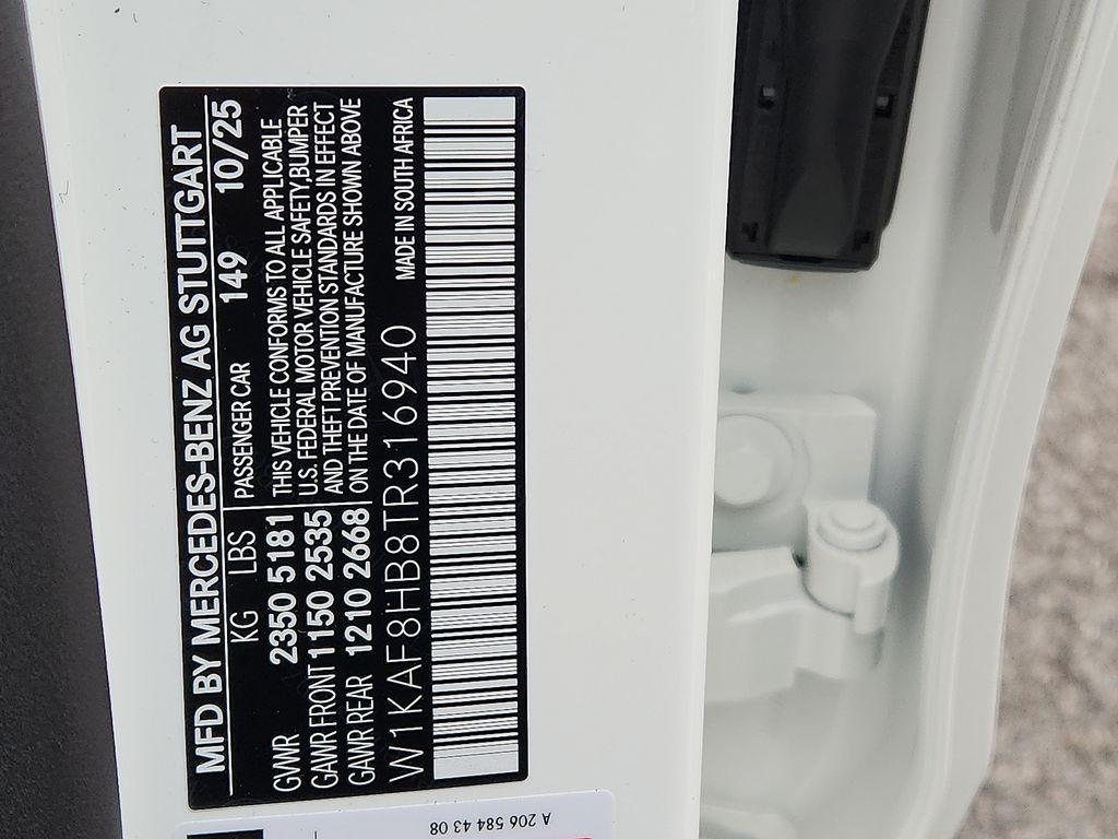 new 2026 Mercedes-Benz AMG C 43 car, priced at $69,935