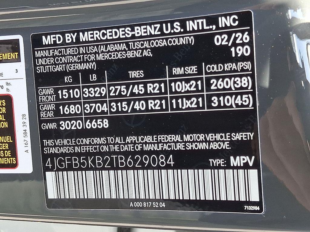 new 2026 Mercedes-Benz GLE 450 car, priced at $81,245