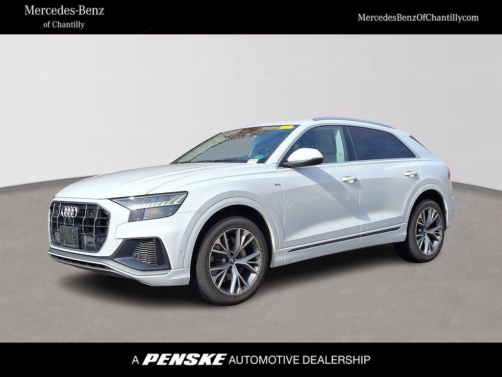used 2020 Audi Q8 car, priced at $39,500