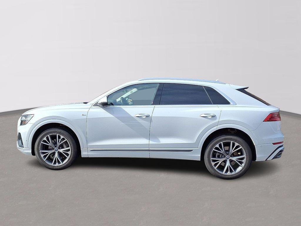 used 2020 Audi Q8 car, priced at $39,500