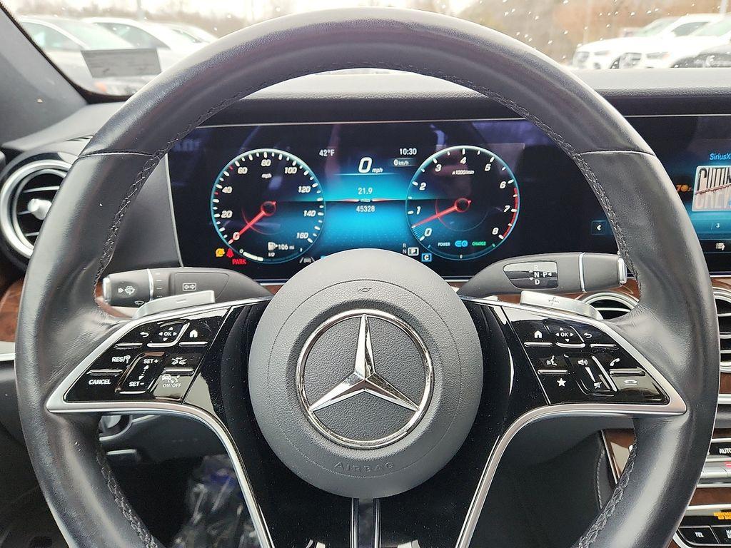 used 2022 Mercedes-Benz E-Class car, priced at $40,500