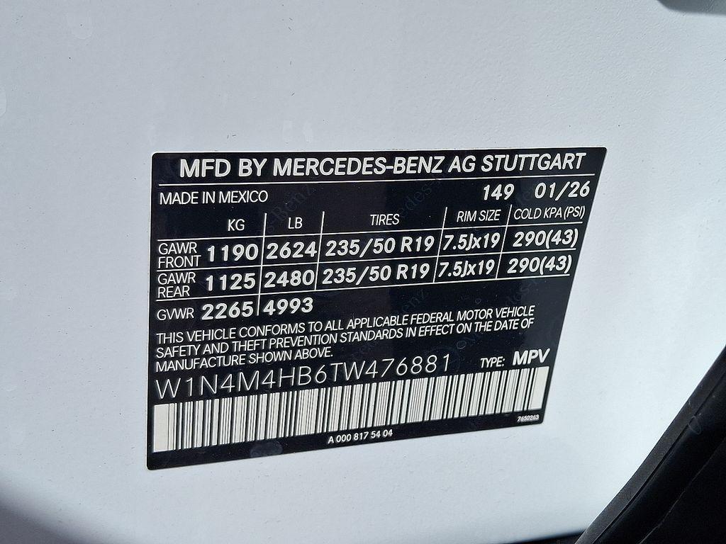 new 2026 Mercedes-Benz GLB 250 car, priced at $51,745