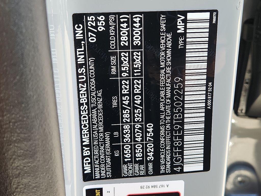 new 2026 Mercedes-Benz GLS 580 car, priced at $126,150