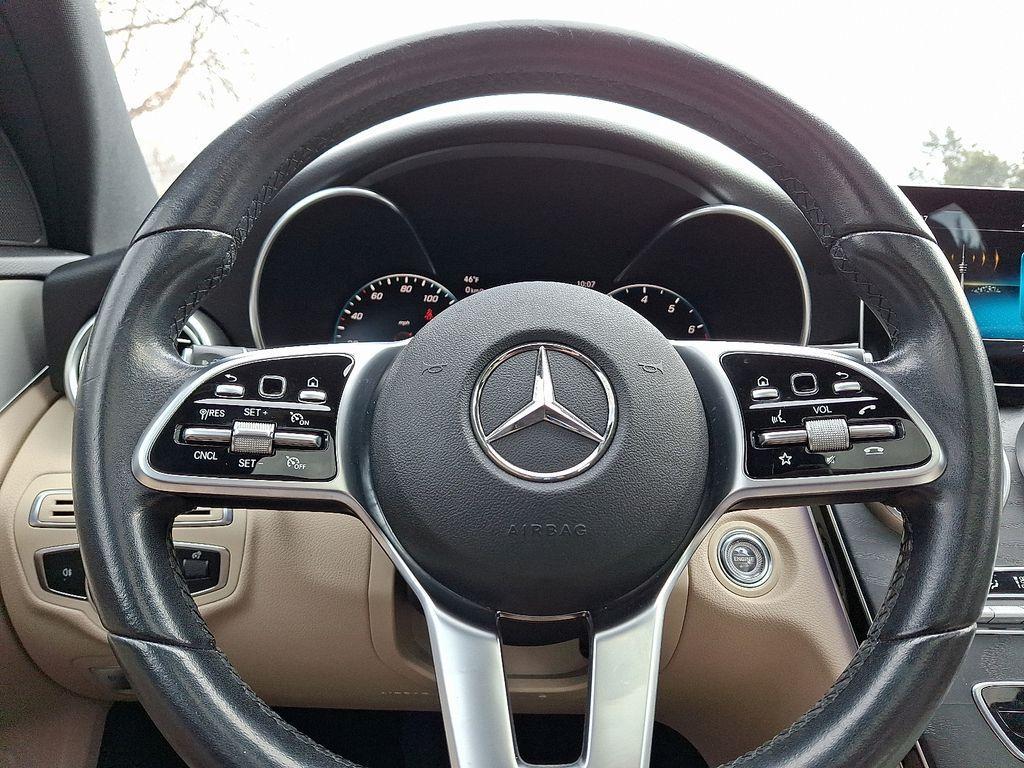 used 2021 Mercedes-Benz C-Class car, priced at $26,200