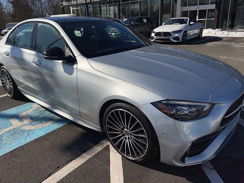 used 2023 Mercedes-Benz C-Class car, priced at $37,256