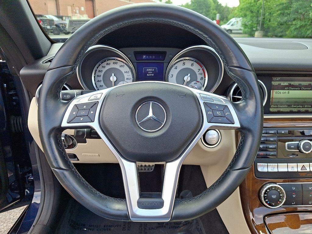 used 2015 Mercedes-Benz SLK-Class car, priced at $18,495