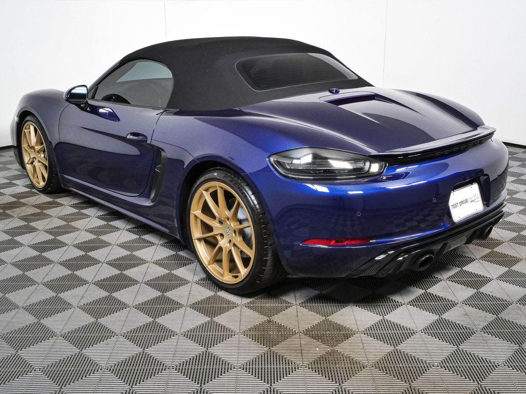 used 2025 Porsche 718 Boxster car, priced at $127,533