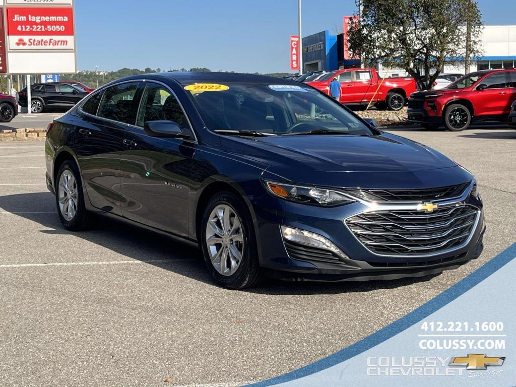 used 2022 Chevrolet Malibu car, priced at $18,950
