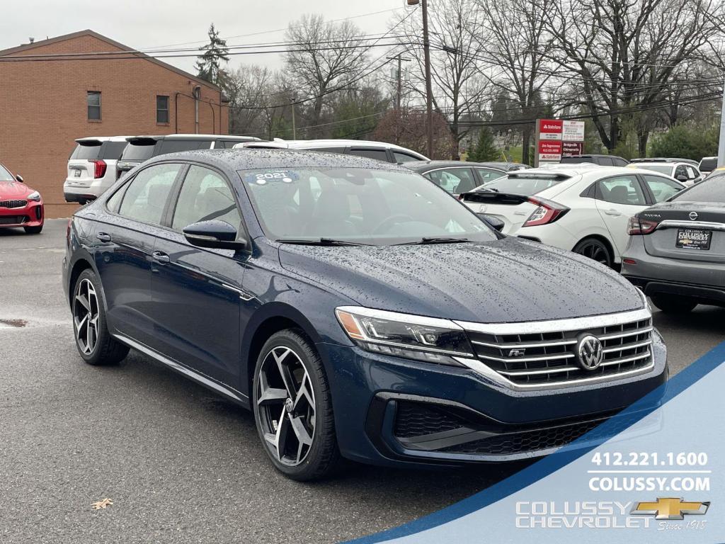 used 2021 Volkswagen Passat car, priced at $21,300