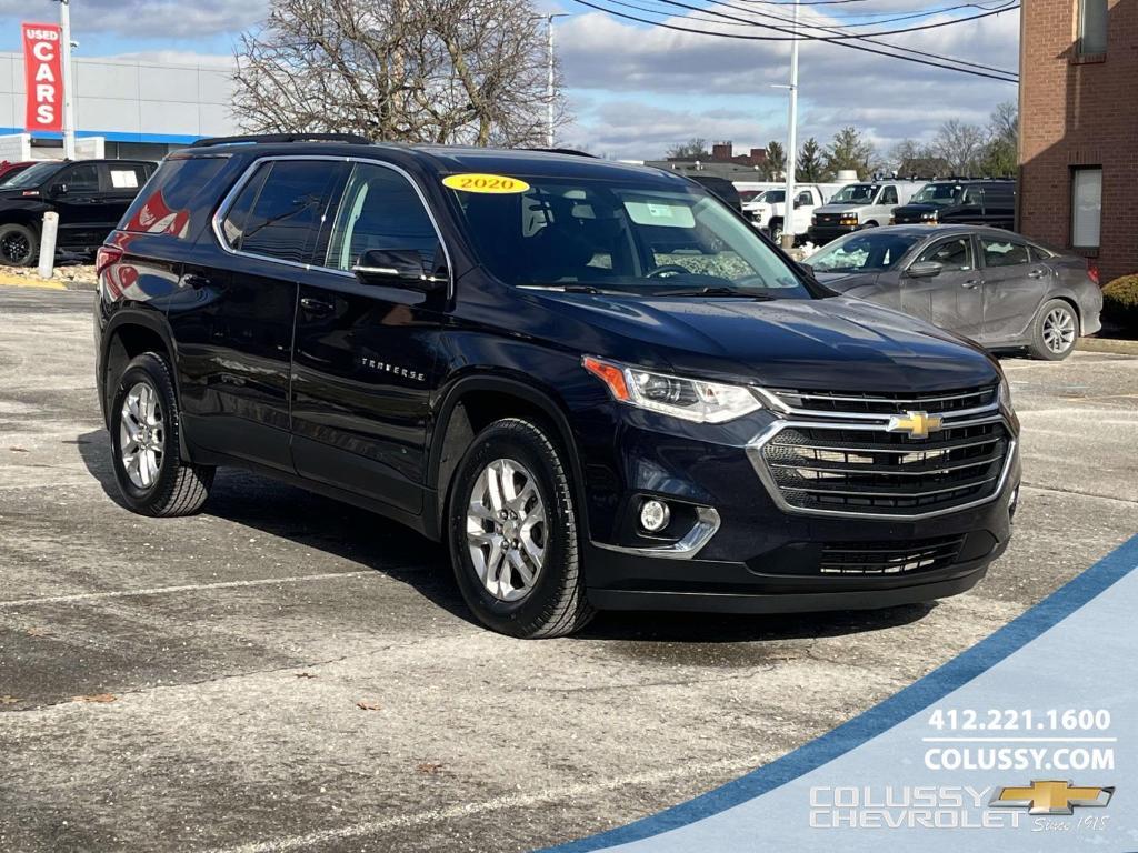 used 2020 Chevrolet Traverse car, priced at $21,100