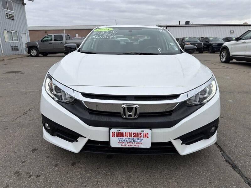 used 2018 Honda Civic car, priced at $13,500