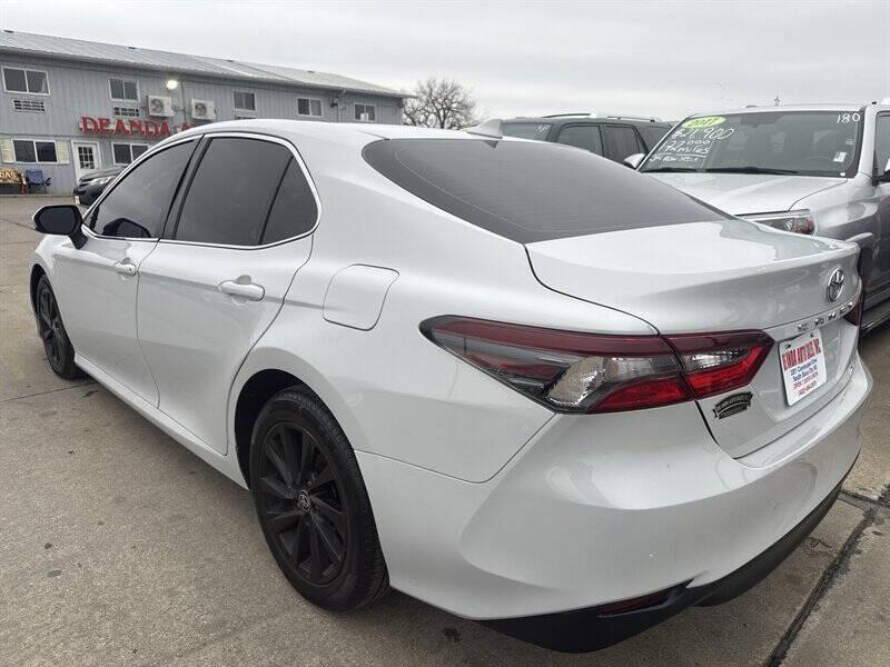 used 2022 Toyota Camry car, priced at $18,500