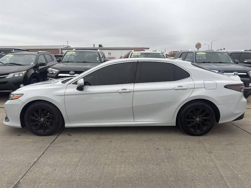 used 2022 Toyota Camry car, priced at $18,500