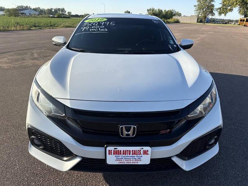 used 2019 Honda Civic Si car, priced at $18,995