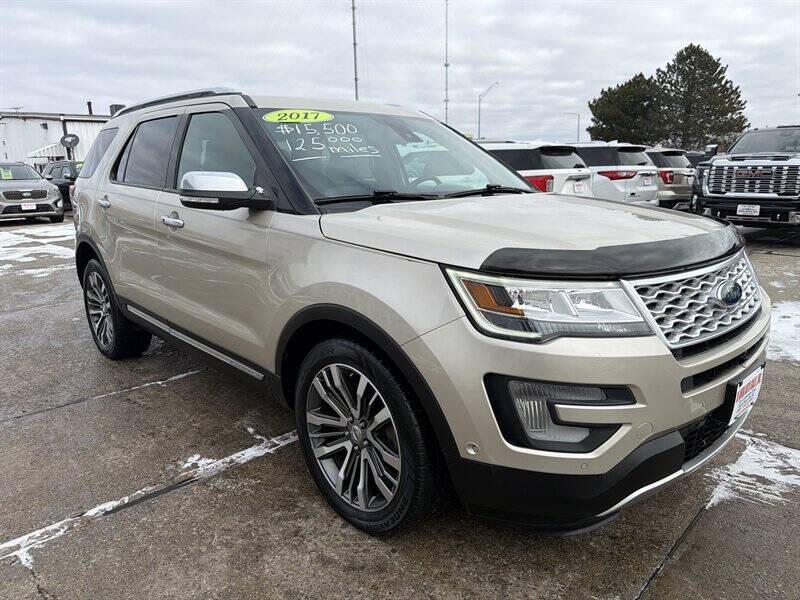 used 2017 Ford Explorer car, priced at $15,500