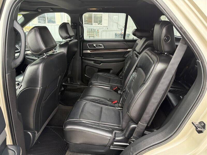 used 2017 Ford Explorer car, priced at $15,500