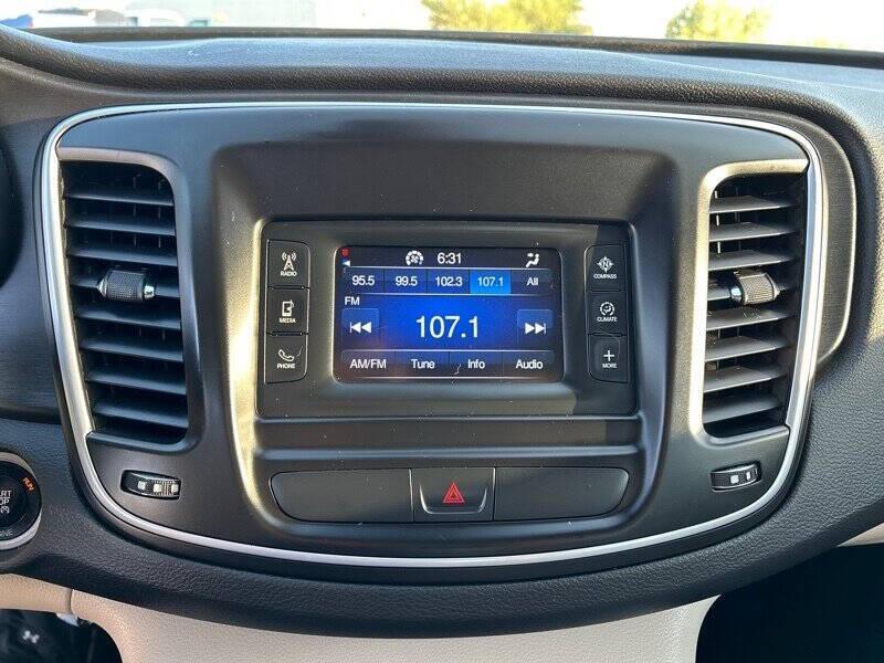 used 2016 Chrysler 200 car, priced at $9,500